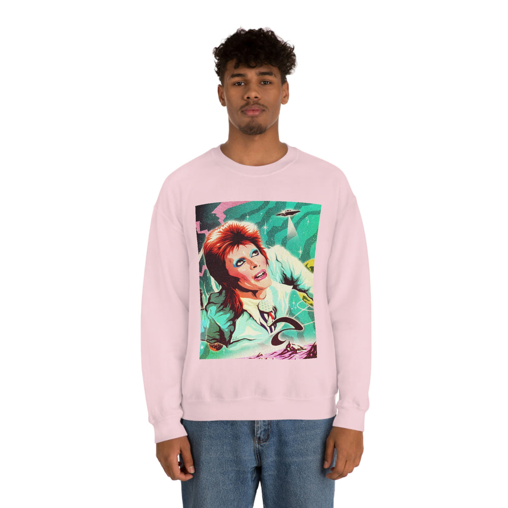 GALACTIC BOWIE - Unisex Heavy Blend™ Crewneck Sweatshirt