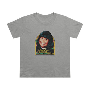 Babe With A Bobcut And A Magnificent Bosom [Australian-Printed] - Women’s Maple Tee