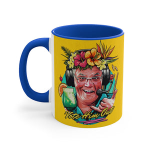 Vote Him Out - 11oz Accent Mug (Australian Printed)