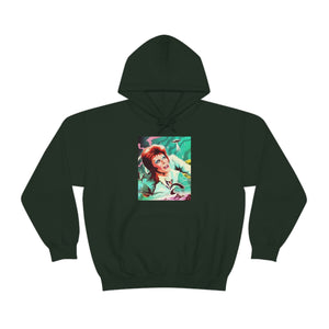 GALACTIC BOWIE - Unisex Heavy Blend™ Hooded Sweatshirt