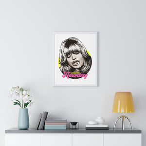 GOLDIE HAWNBAG - Premium Framed Vertical Poster