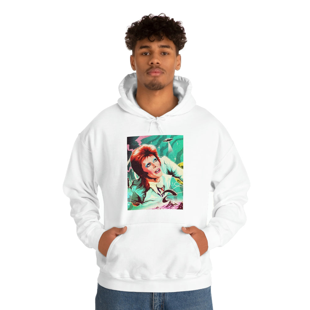 GALACTIC BOWIE - Unisex Heavy Blend™ Hooded Sweatshirt