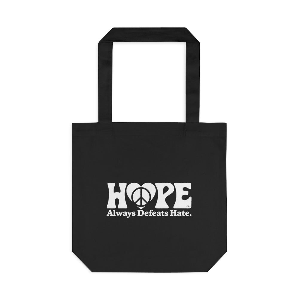 Hope Always Defeats Hate [Australian-Printed] - Cotton Tote Bag
