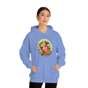 Have A Holly Dolly Christmas! - Unisex Heavy Blend™ Hooded Sweatshirt