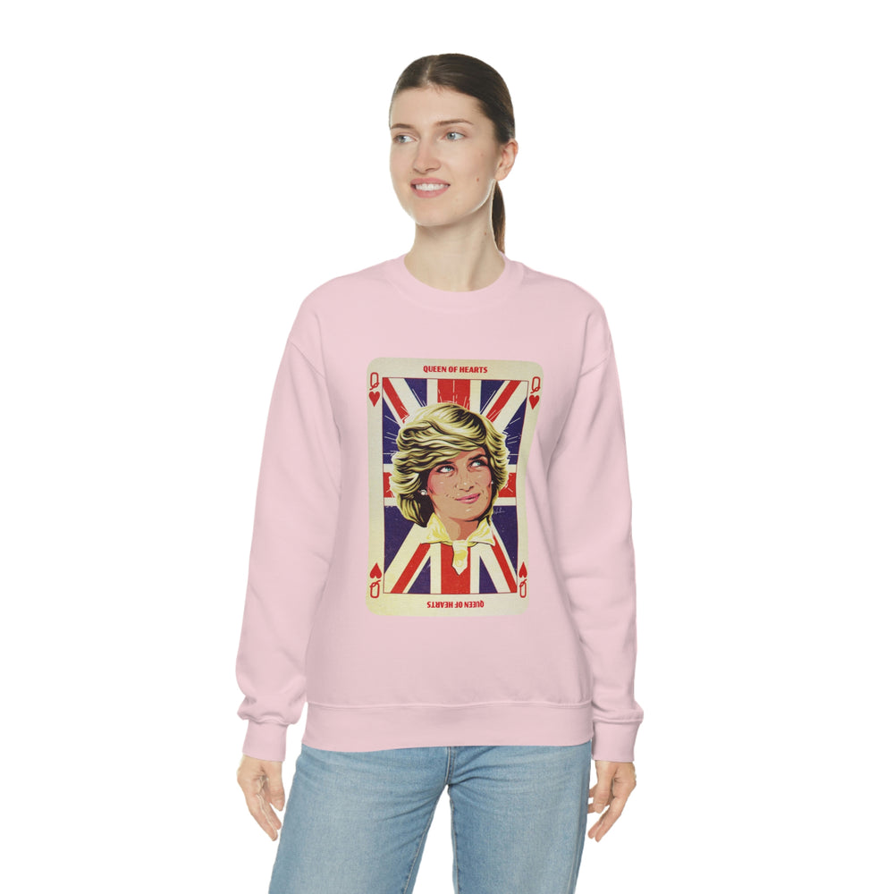 Queen Of Hearts - Unisex Heavy Blend™ Crewneck Sweatshirt