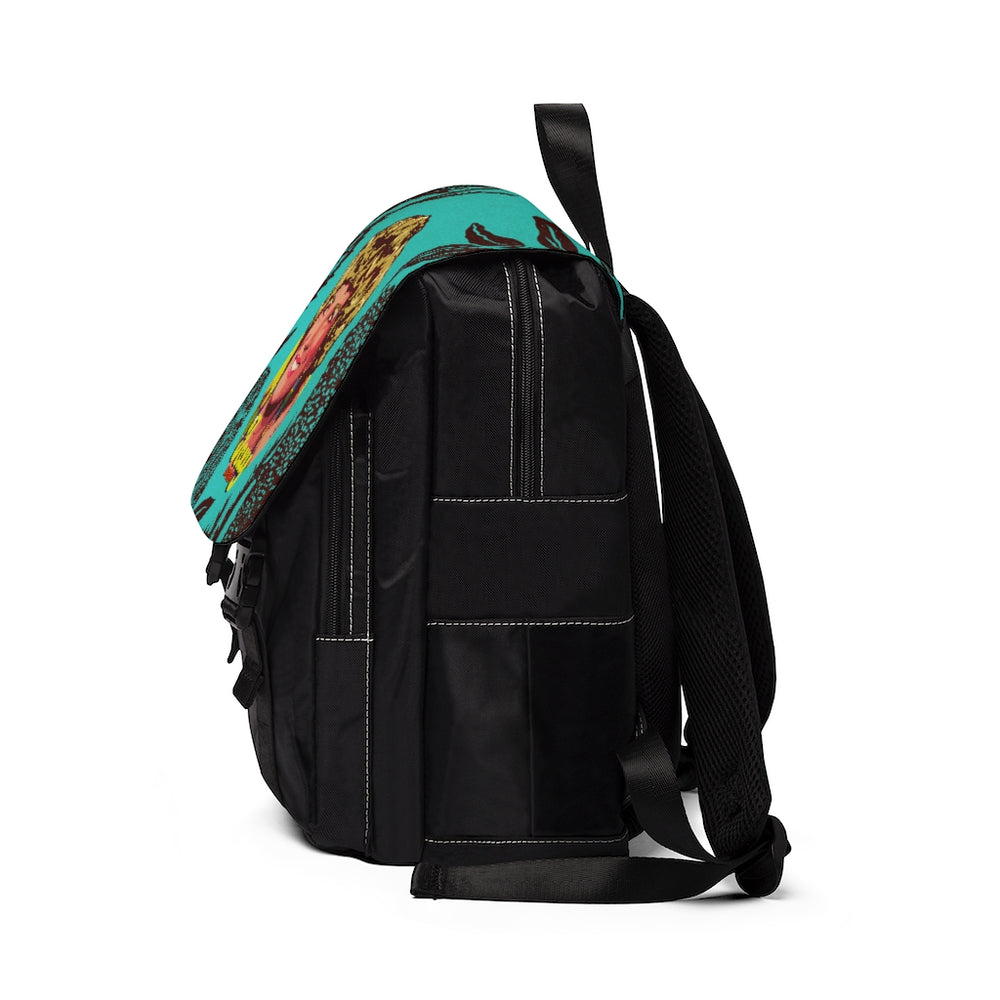 Foxy Moron - Unisex Casual Shoulder Backpack
