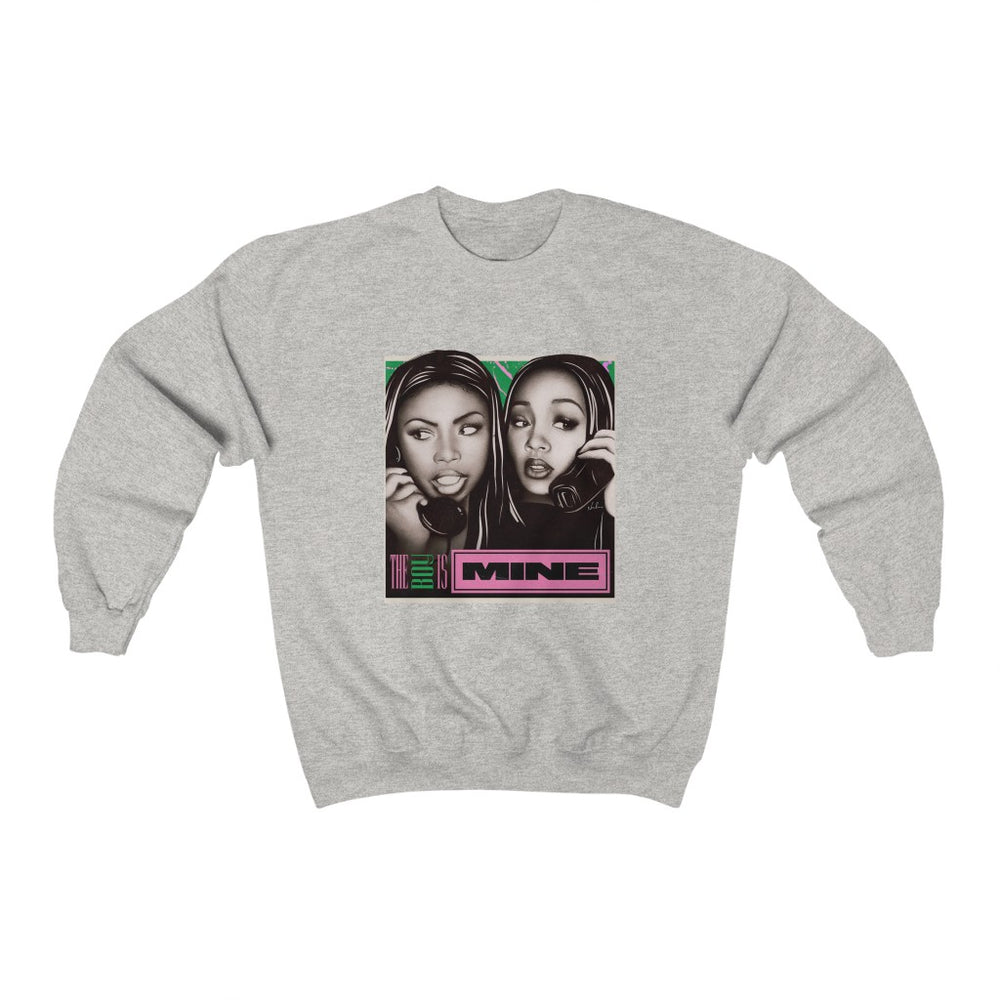 THE BOY IS MINE - Unisex Heavy Blend™ Crewneck Sweatshirt