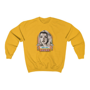 She's So Lucky - Unisex Heavy Blend™ Crewneck Sweatshirt