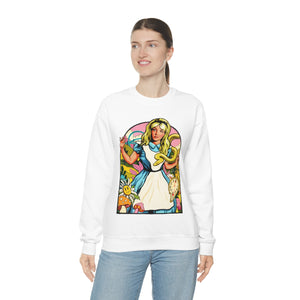 Down The Rabbit Hole [Australian-Printed] - Unisex Heavy Blend™ Crewneck Sweatshirt