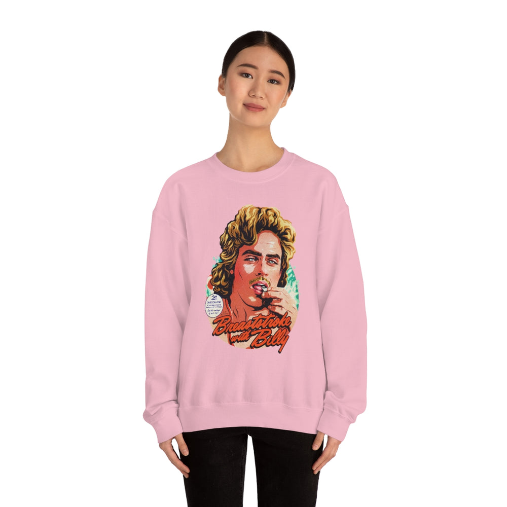 Breaststroke With Billy - Unisex Heavy Blend™ Crewneck Sweatshirt