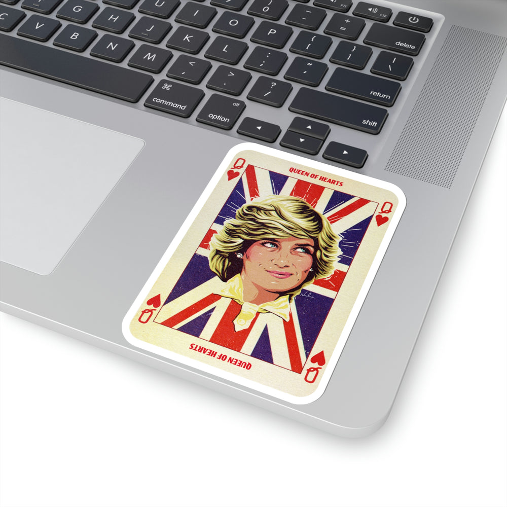 Queen Of Hearts - Kiss-Cut Stickers