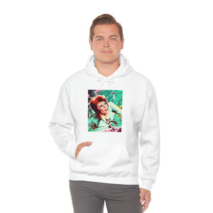 GALACTIC BOWIE - Unisex Heavy Blend™ Hooded Sweatshirt