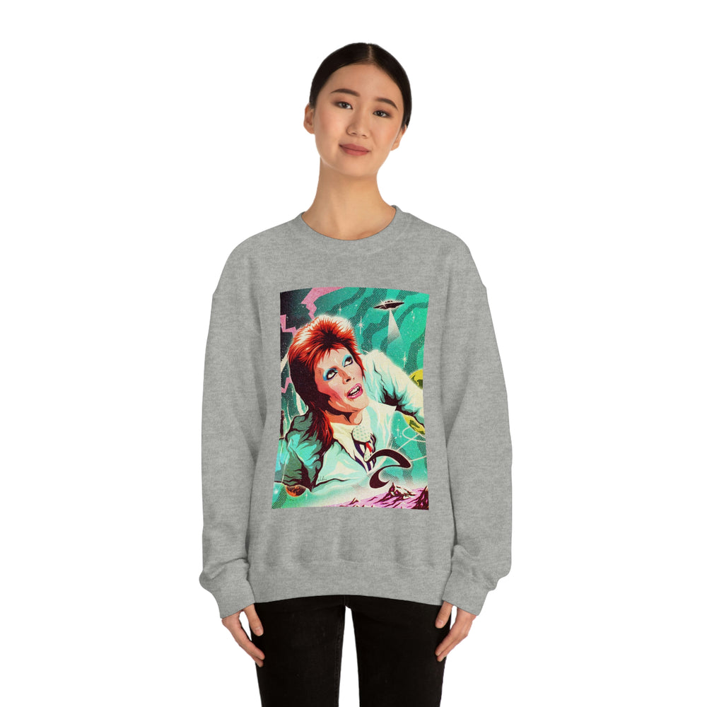 GALACTIC BOWIE - Unisex Heavy Blend™ Crewneck Sweatshirt