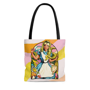 Down The Rabbit Hole - AOP Tote Bag
