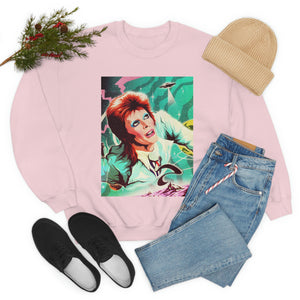 GALACTIC BOWIE - Unisex Heavy Blend™ Crewneck Sweatshirt