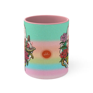 Let There Be A Thousand Blossoms Bloom! - 11oz Accent Mug (Australian Printed)