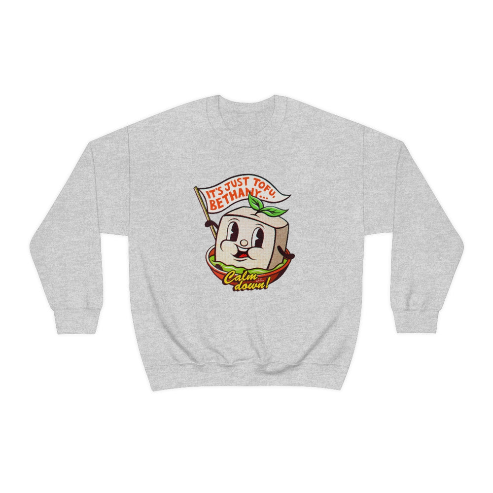 It's Just Tofu, Bethany - Unisex Heavy Blend™ Crewneck Sweatshirt