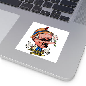 Liar From The Shire - Square Vinyl Stickers