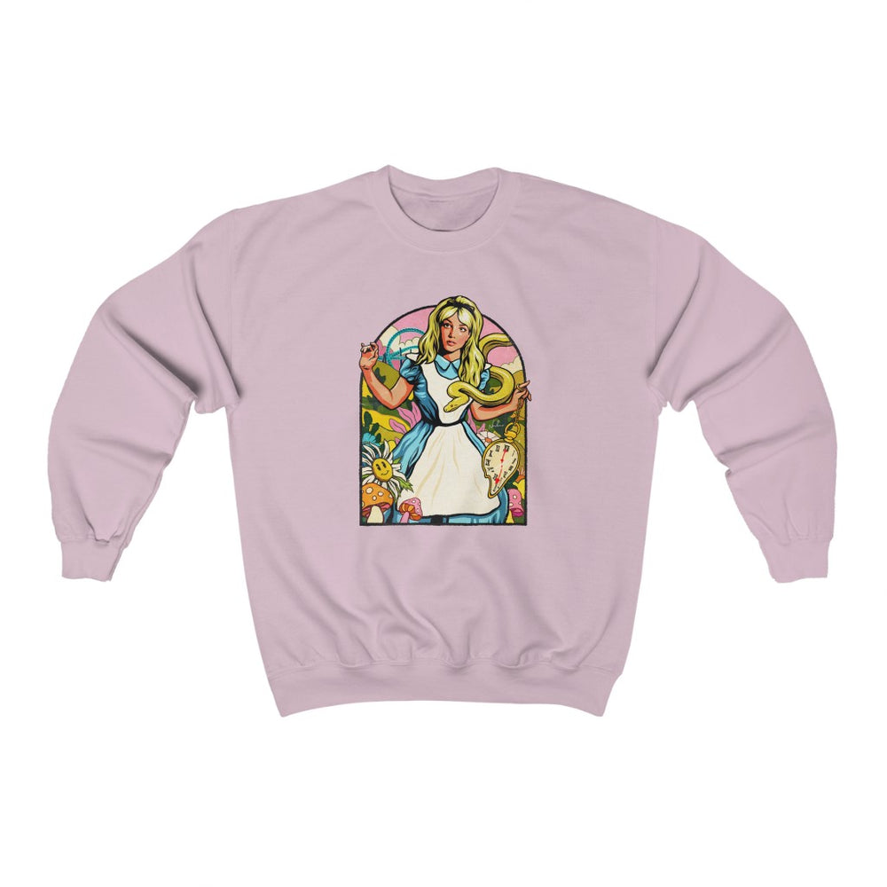 Down The Rabbit Hole - Unisex Heavy Blend™ Crewneck Sweatshirt