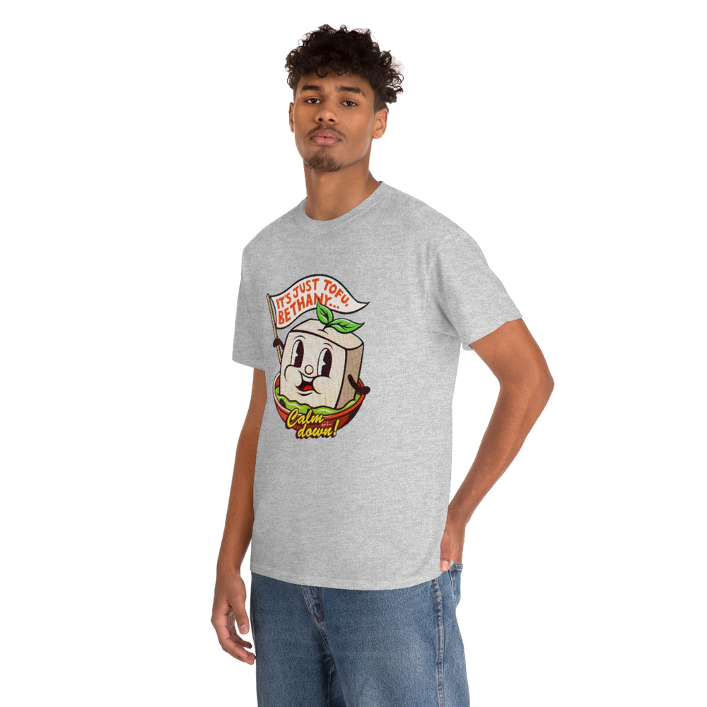 It's Just Tofu, Bethany [Australian-Printed] - Unisex Heavy Cotton Tee