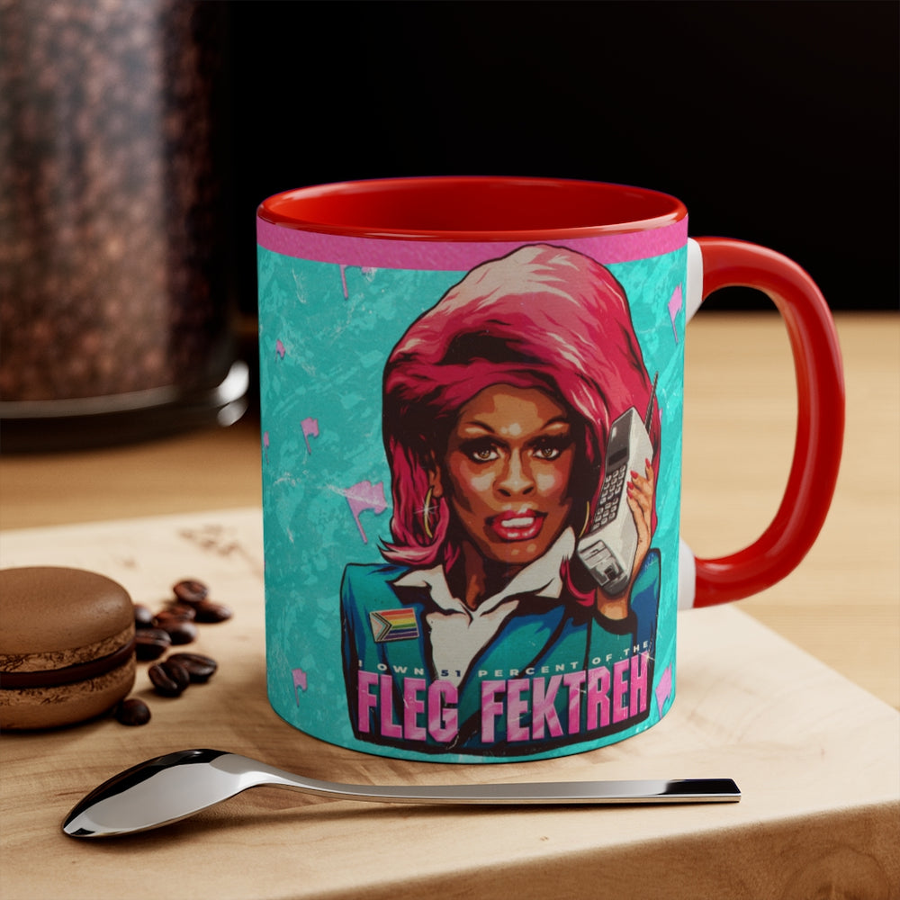 FLEG FEKTREH - 11oz Accent Mug (Australian Printed)