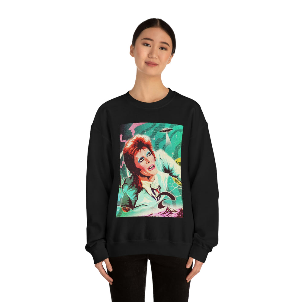 GALACTIC BOWIE - Unisex Heavy Blend™ Crewneck Sweatshirt