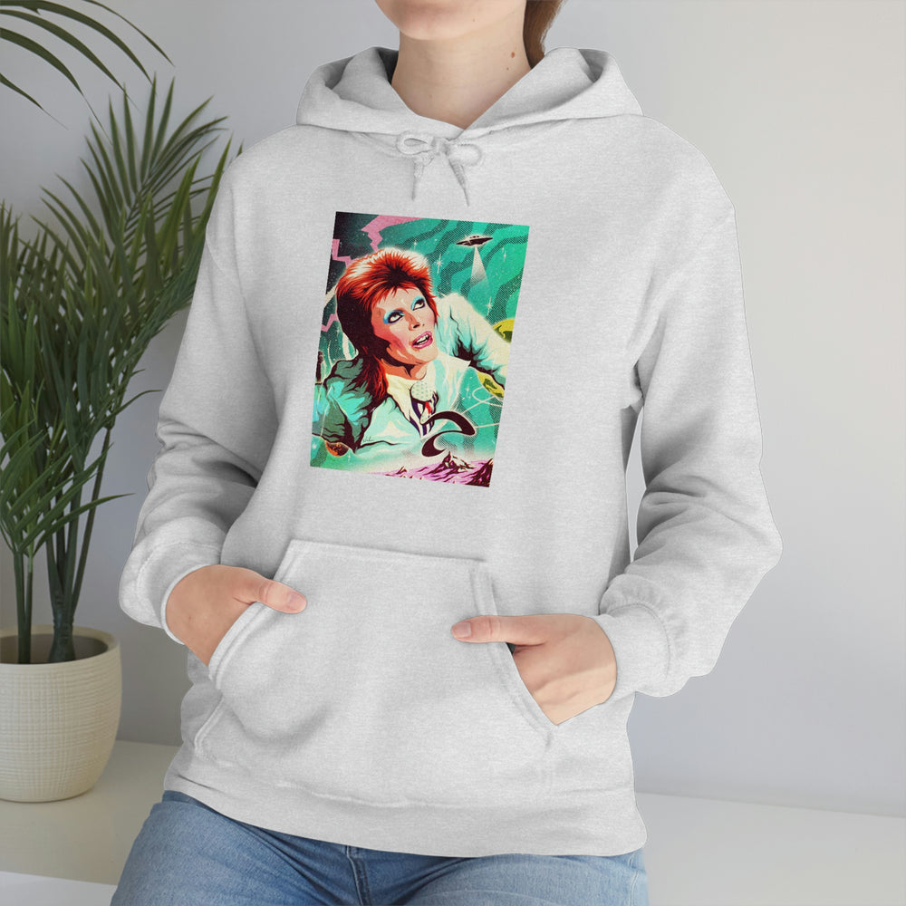 GALACTIC BOWIE - Unisex Heavy Blend™ Hooded Sweatshirt