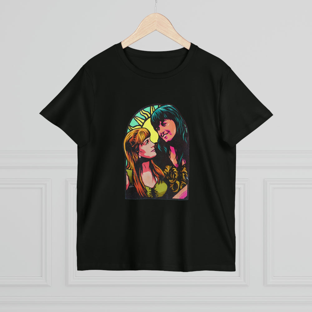 XENA X GABRIELLE [Australian-Printed] - Women’s Maple Tee