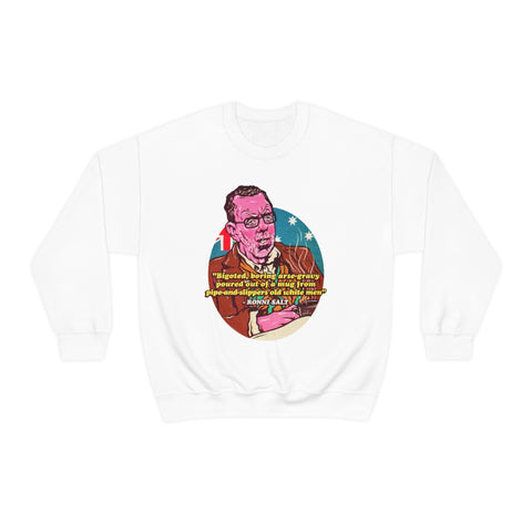 Bigoted, Boring, Arse-Gravy [Australian-Printed] - Unisex Heavy Blend™ Crewneck Sweatshirt