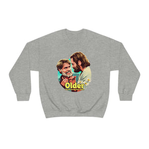 Older Means We're Still Here [Australian-Printed] - Unisex Heavy Blend™ Crewneck Sweatshirt