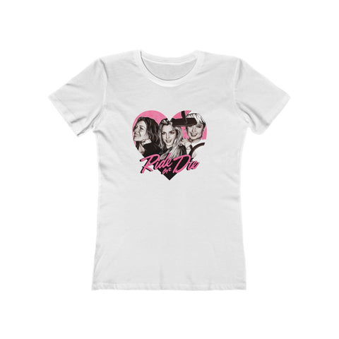RIDE OR DIE - Women's The Boyfriend Tee