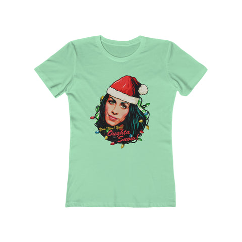 You Oughta Snow! - Women's The Boyfriend Tee