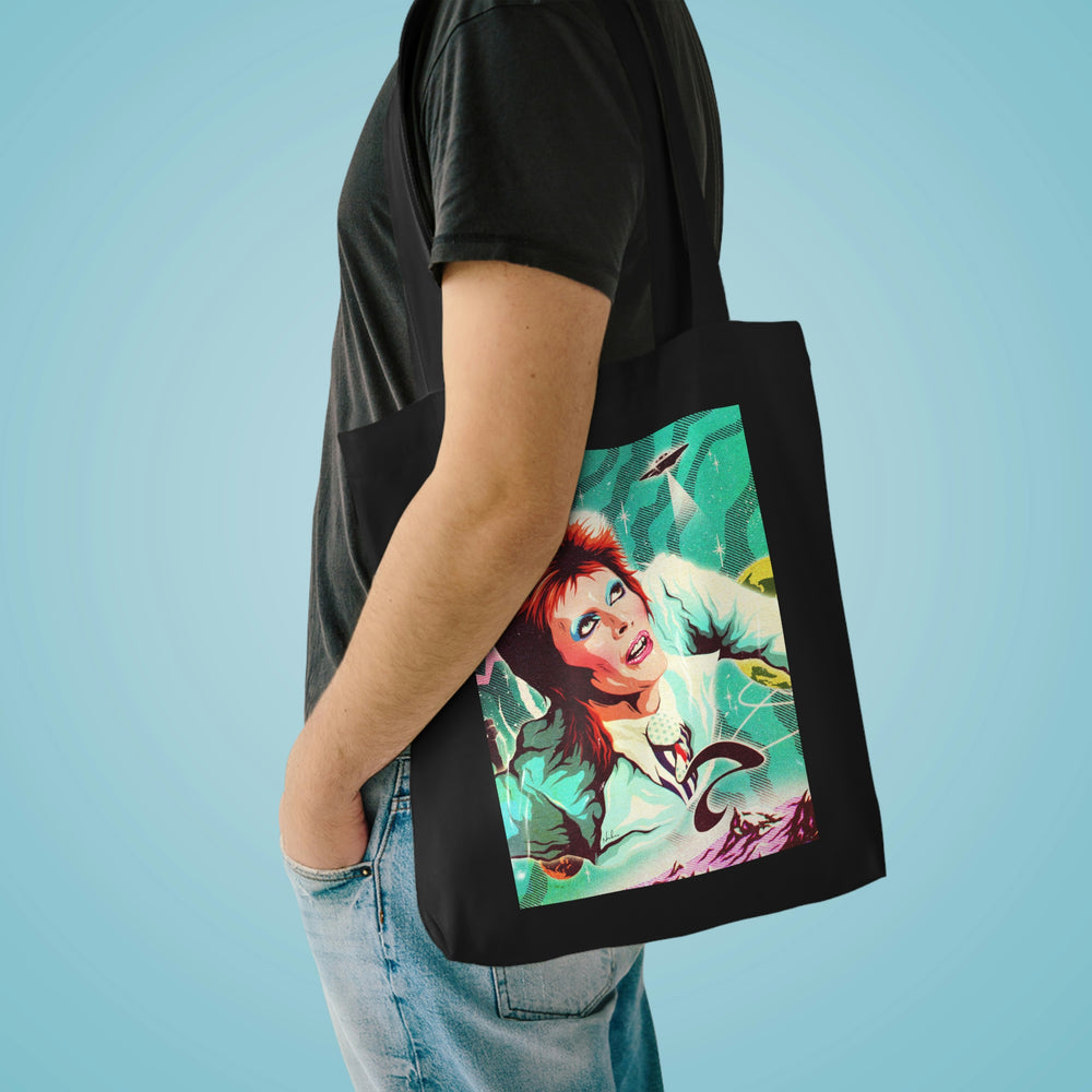 GALACTIC BOWIE [Australian-Printed] - Cotton Tote Bag