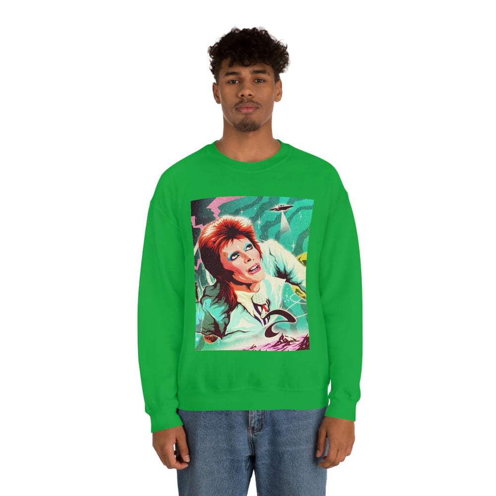 GALACTIC BOWIE - Unisex Heavy Blend™ Crewneck Sweatshirt