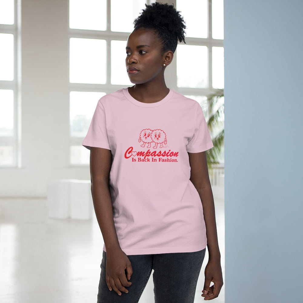 Compassion Is Back In Fashion [Australian-Printed] - Women’s Maple Tee