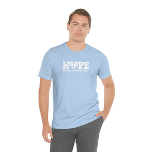 Hope Always Defeats Hate - Unisex Jersey Short Sleeve Tee