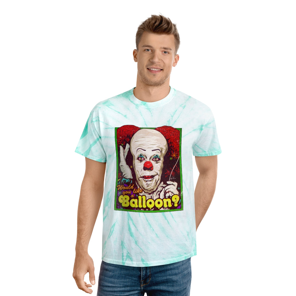 Would You Like A Balloon? - Tie-Dye Tee, Cyclone