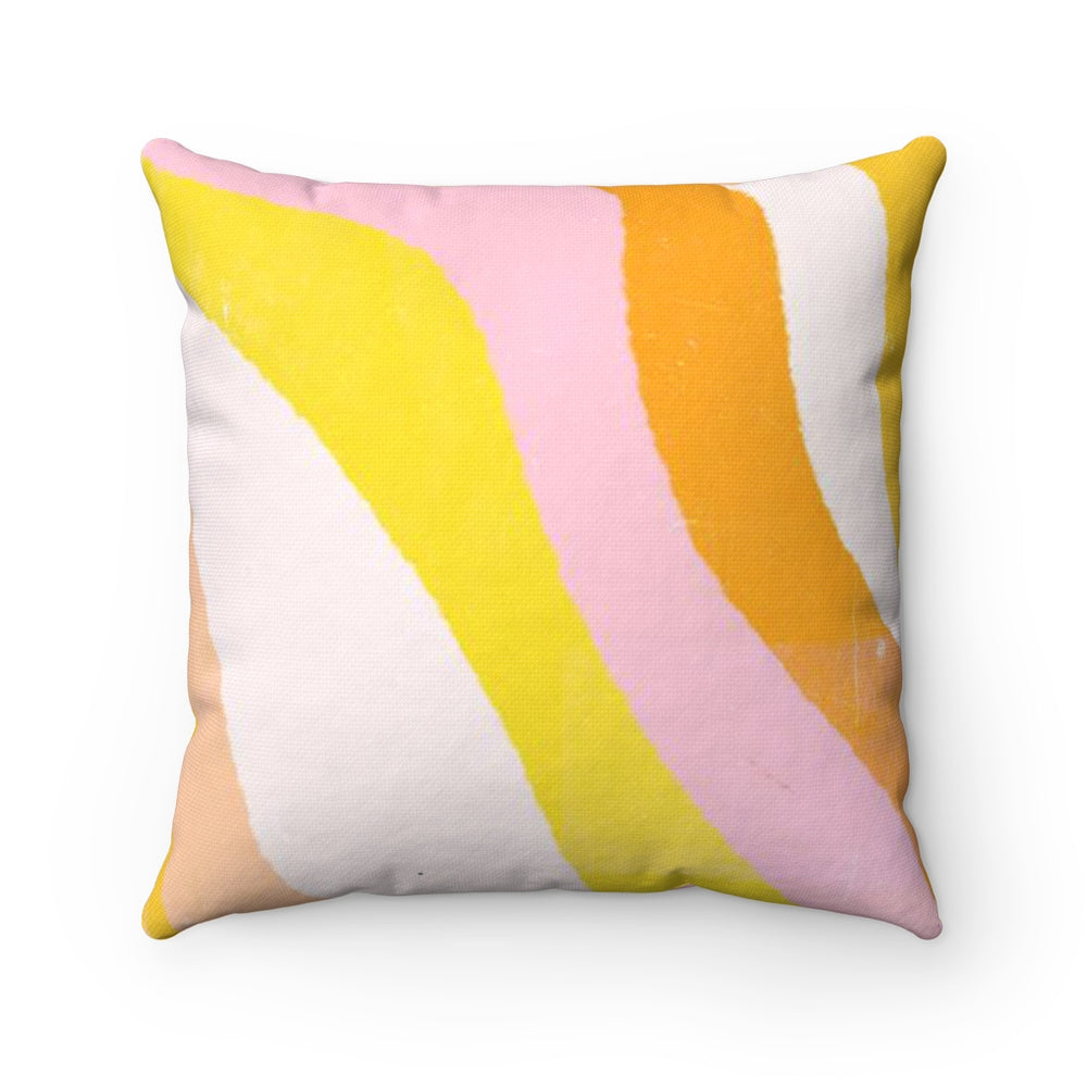 Down The Rabbit Hole - Spun Polyester Square Pillow Case 16x16" (Slip Only)