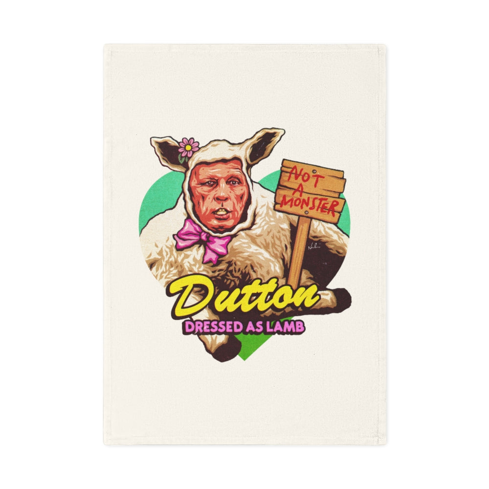 Dutton Dressed As Lamb - Cotton Tea Towel