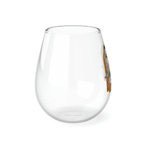 She's So Lucky - Stemless Glass, 11.75oz