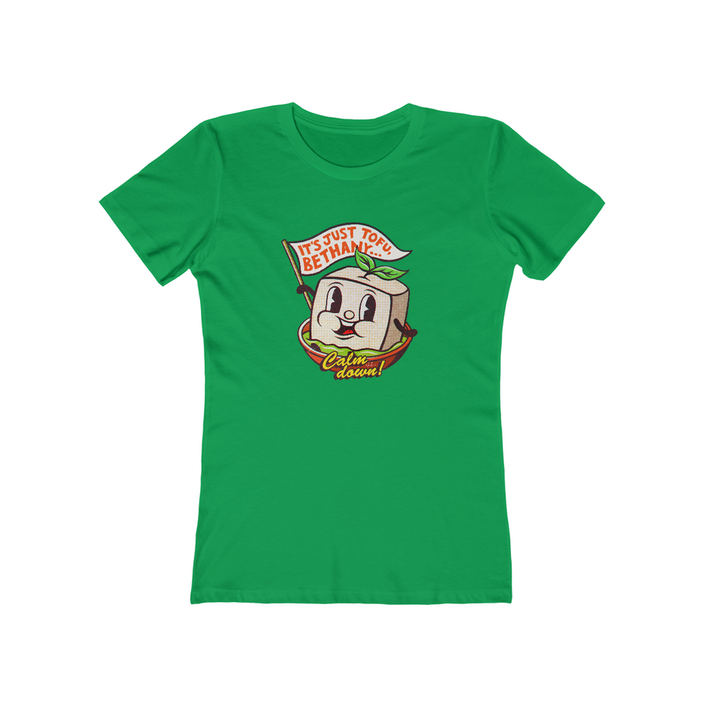 It's Just Tofu, Bethany - Women's The Boyfriend Tee