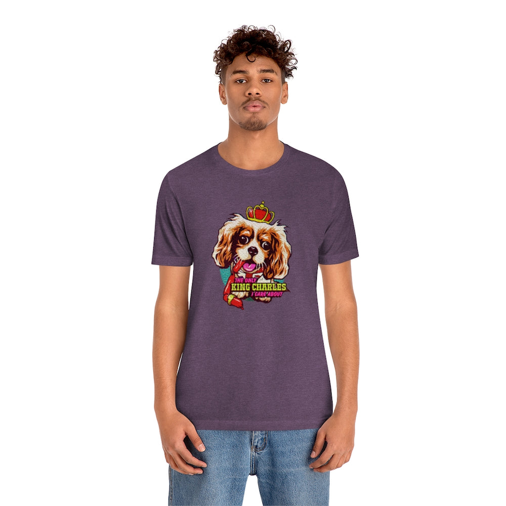 The Only King Charles I Care About - Unisex Jersey Short Sleeve Tee