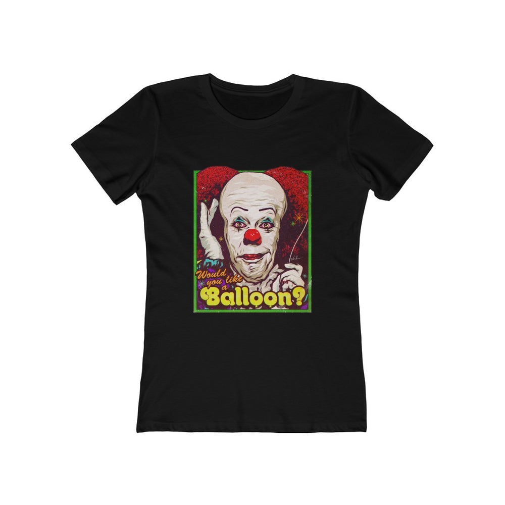 Would You Like A Balloon? [Australian-Printed] - Women's The Boyfriend Tee