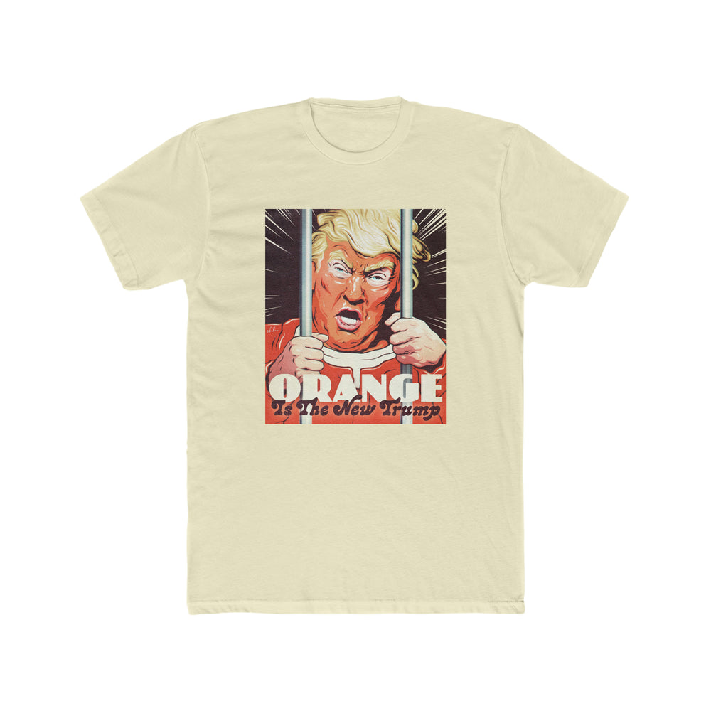 Orange Is The New Trump - Men's Cotton Crew Tee