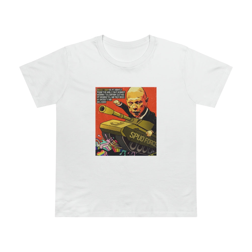 SPUD FORCE [Australian-Printed] - Women’s Maple Tee