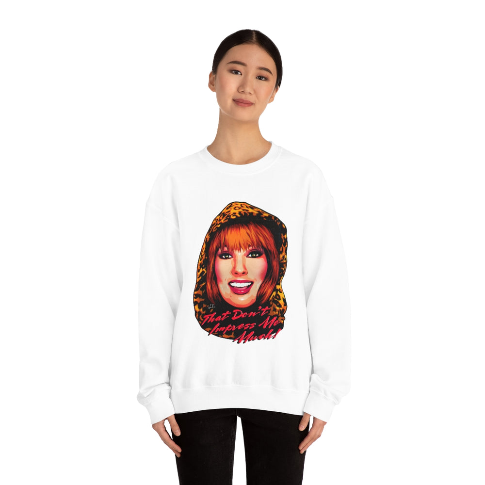 That Don't Impress Me Much [Australian-Printed] - Unisex Heavy Blend™ Crewneck Sweatshirt