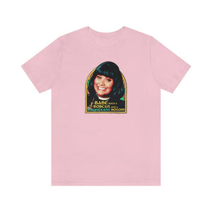 Babe With A Bobcut And A Magnificent Bosom - Unisex Jersey Short Sleeve Tee