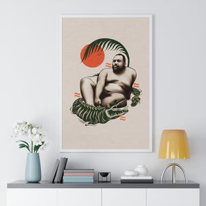Little By Little Becomes A Lot - Premium Framed Vertical Poster