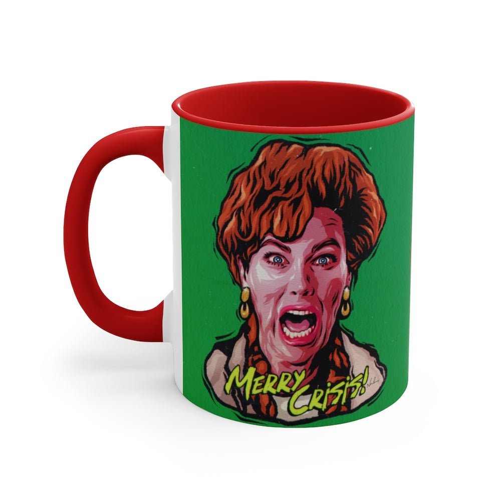 Merry Crisis! - 11oz Accent Mug (Australian Printed)