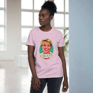 I Don't Want To Interrupt You, David [Australian-Printed] - Women’s Maple Tee